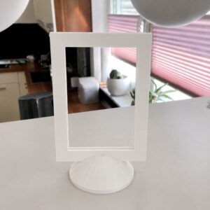 Modern Fotoğraf Çerçevesi – Masaüstü ve Raf Üstü Dekoratif Resimlik-Beyaz