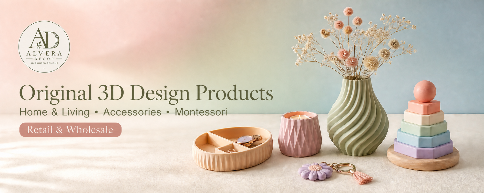 Alvera Decor original 3D design products