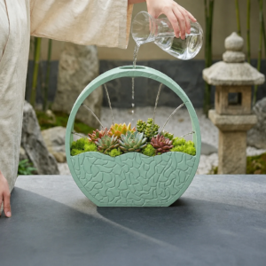 Self-Watering Planter – 3D Baskı Kendi Kendini Sulayan Saksı-Mint