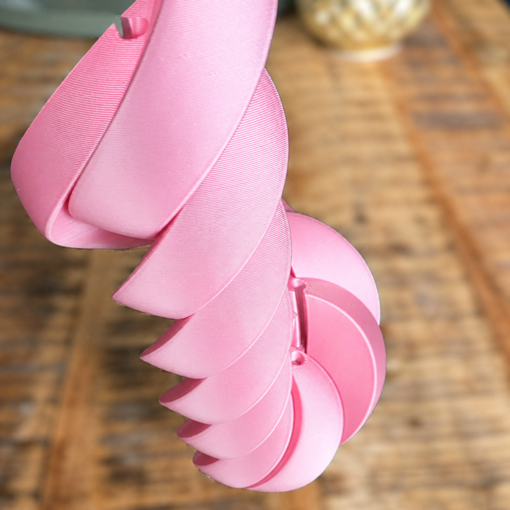Stress Küresi – 3D Baskı Genişleyen Mekanik Stres Küresi-Pembe - Görsel 2