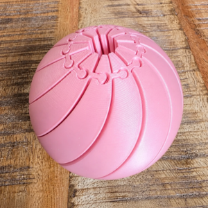 Stress Küresi – 3D Baskı Genişleyen Mekanik Stres Küresi-Pembe