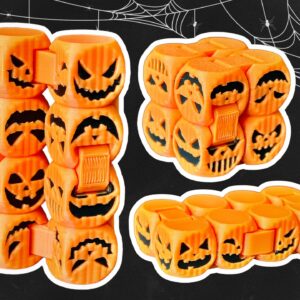 Balkabağı Zincir Fidget Oyuncak Katlanır Burgu Stres Atma Duyusal Anti Stres Oyuncak Turuncu – 3D Baskı