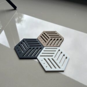 Geometrik Bardak Altlığı